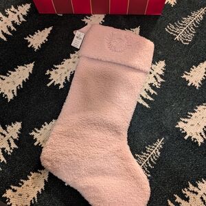 PINK Victoria's Secret Pink Sherpa Stocking